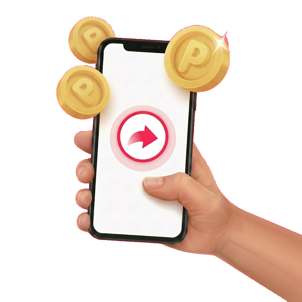 Mão a segurar o telemóvel